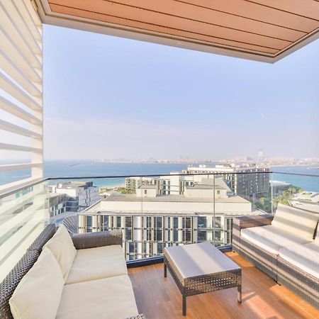 Posh 2 Bedroom Oceanfront Apt In The Heart Of Bluewaters Island Dubai Bagian luar foto