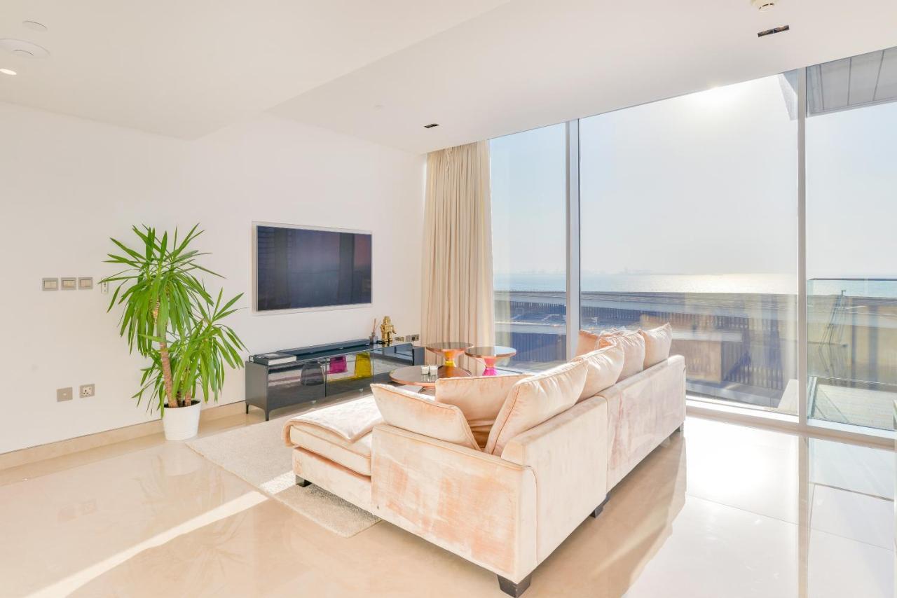 Posh 2 Bedroom Oceanfront Apt In The Heart Of Bluewaters Island Dubai Bagian luar foto